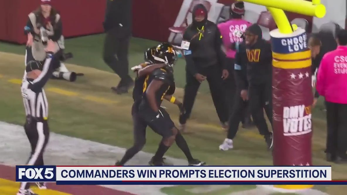 Commanders' win over Bears: What it could mean for 2024 election